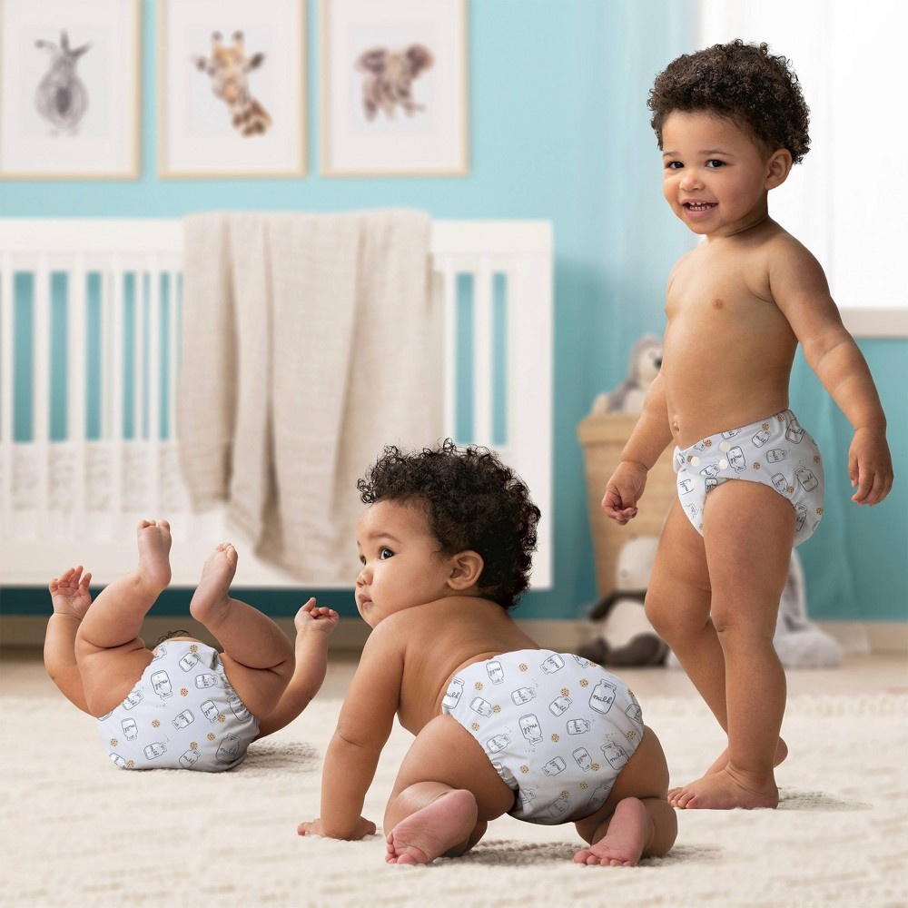 slide 7 of 11, Pampers Pure Hybrid Kits - Reusable Cloth Diaper Covers + Disposable Inserts - 13ct, 13 ct