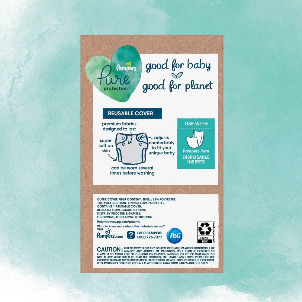 Pampers Hybrid Cover Unisex Diaper 1 ct | Shipt