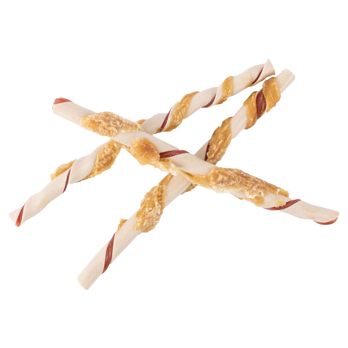 slide 3 of 4, DreamBone Twists Wrapped with Chicken Dog Chews with Chicken & Vegetables 30 Sticks, 30 ct