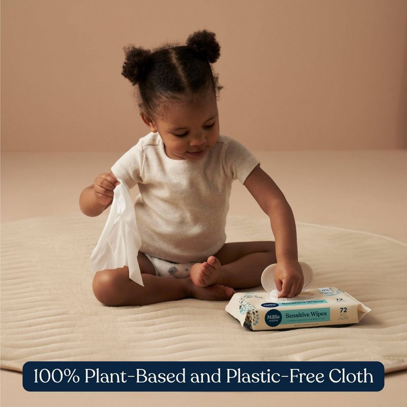 slide 5 of 8, Millie Moon Sensitive Wipes Jumbo Box - 648ct, 648 ct