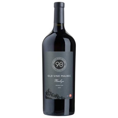 slide 1 of 1, 90 Plus Lot 23 Malbec Old Vine - 750 Ml, 1.5 liter