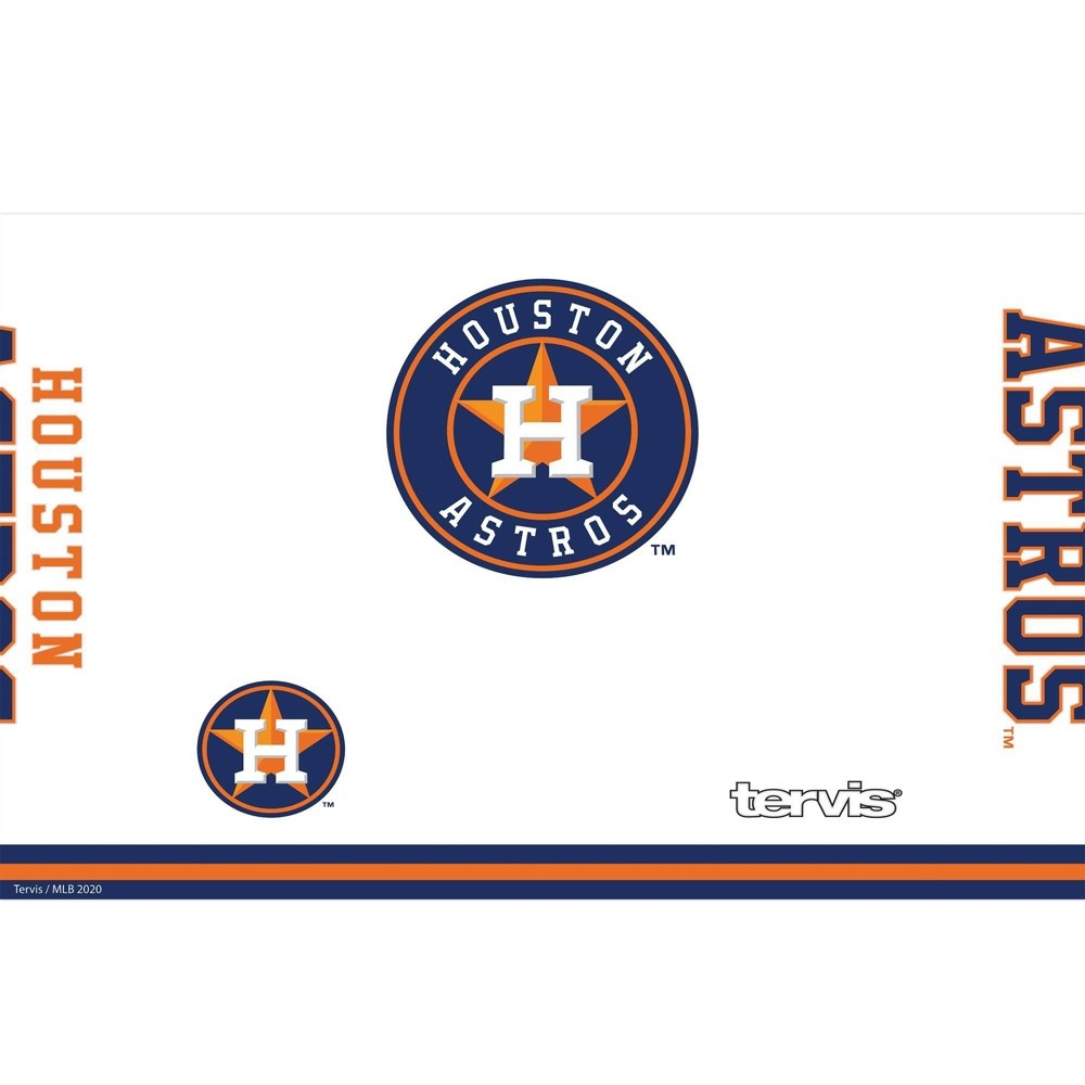 slide 2 of 3, MLB Houston Astros Stainless Steel Tumbler, 20 oz