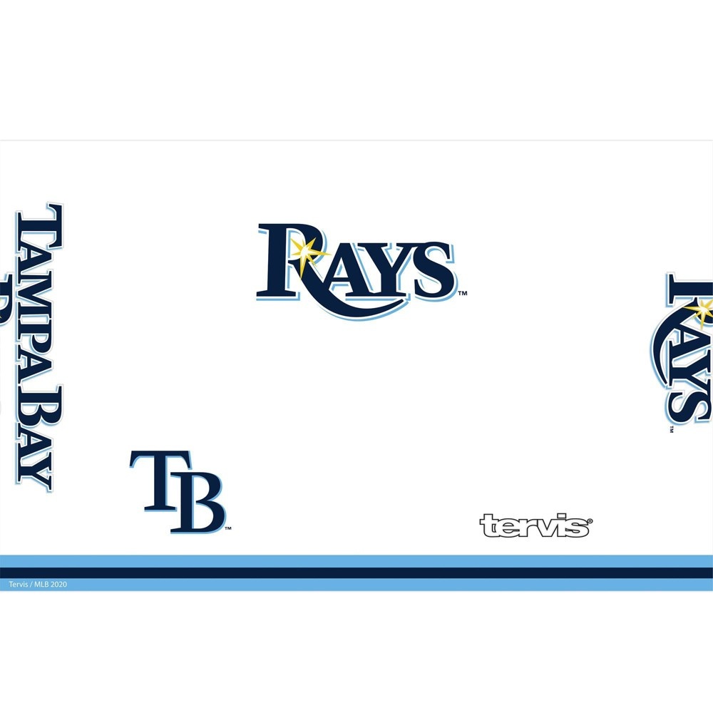 slide 2 of 3, MLB Tampa Bay Rays Stainless Steel Tumbler, 20 oz