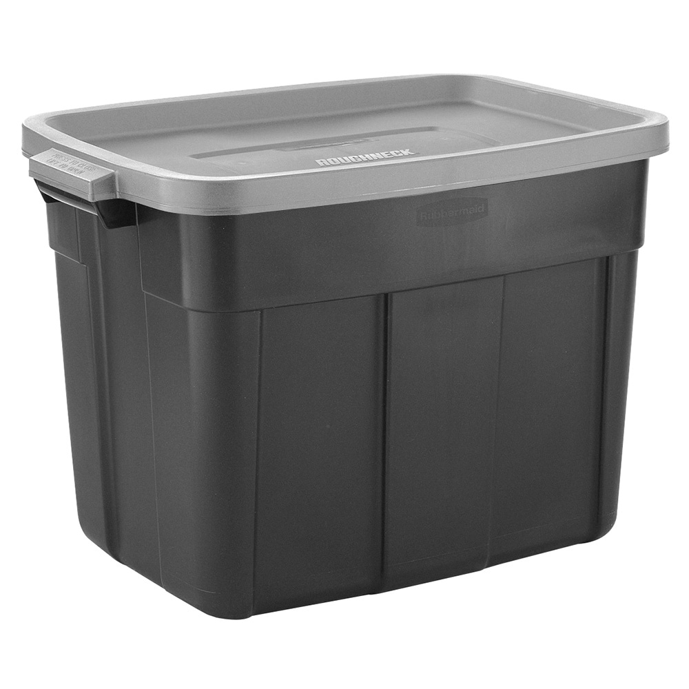 slide 1 of 1, Rubbermaid Roughneck Tote - Gray, 18 gal