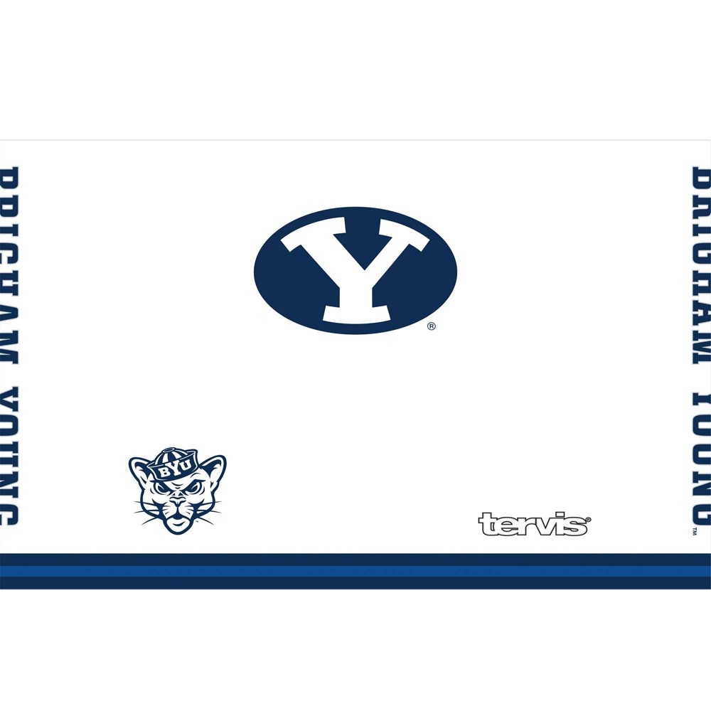 slide 2 of 3, NCAA BYU Cougars Arctic Stainless Steel Tumbler, 20 oz