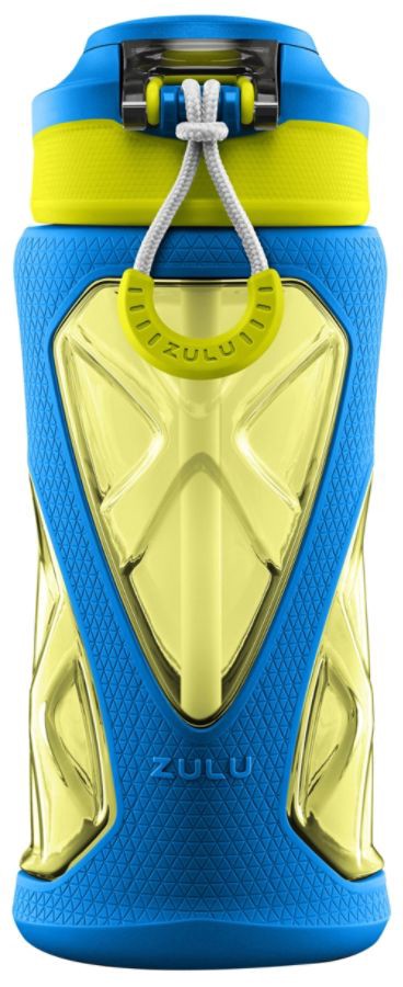 Zulu Torque Tritan Plastic Water Bottle Blue 16 Oz Shipt 5062