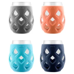 Ello Cru Stemless Wine Glasses Paloma