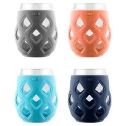 Ello Cru Stemless Wine Glasses Paloma