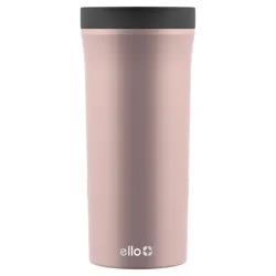 Ello Arabica 14oz Vacuum Insulated Stainless Steel Travel Mug - Rose Gold