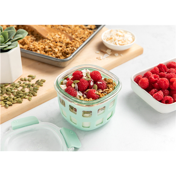 Ello Duraglass Glass Food Storage Meal Prep Containers - Glass