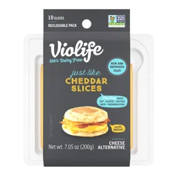 Violife Just Like Cheddar Slices, Dairy-Free Vegan 7.05 oz