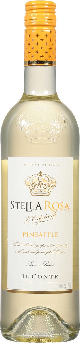 slide 6 of 9, Stella Rosa Pineapple Semi-Sweet White Wine 750 ml, 750 ml