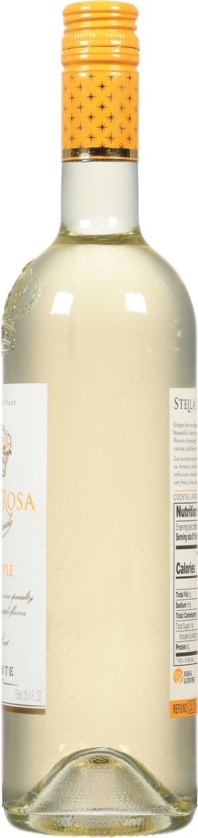 slide 8 of 9, Stella Rosa Pineapple Semi-Sweet White Wine 750 ml, 750 ml