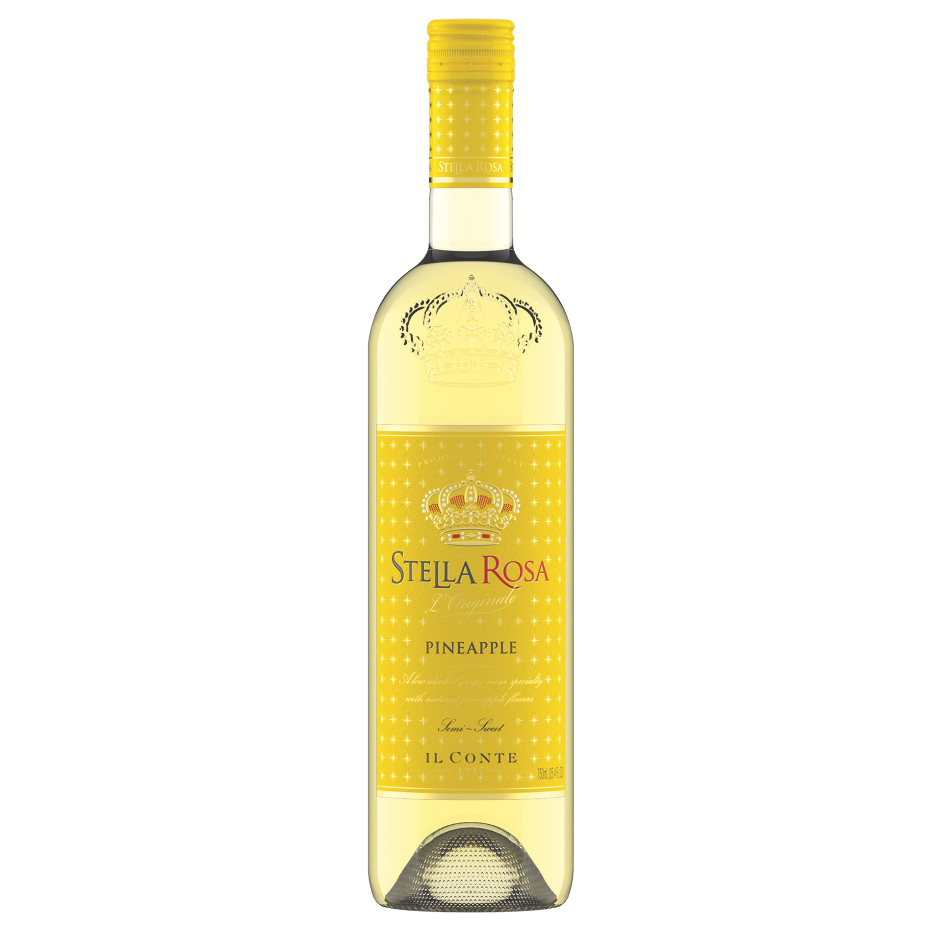 slide 1 of 9, Stella Rosa Pineapple Semi-Sweet White Wine 250mL, 25.4 fl oz