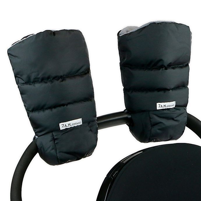 slide 1 of 1, 7AM Enfant Warmmuff Stroller Gloves with Micro Fleece Lining - Black, 1 ct