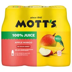 Mott's 100% Apple Mango Juice- 6 ct