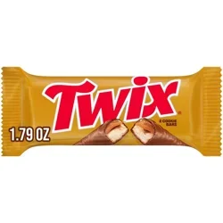 TWIX Caramel Cookie Chocolate Candy Bar Single Size