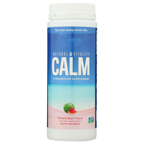 slide 1 of 1, Natural Vitality Calm Watermelon, 8 oz