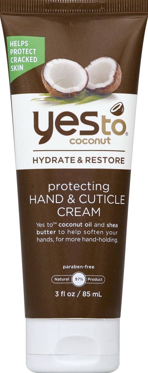 slide 2 of 2, Yes to Hand & Cuticle Cream 3 oz, 3 oz