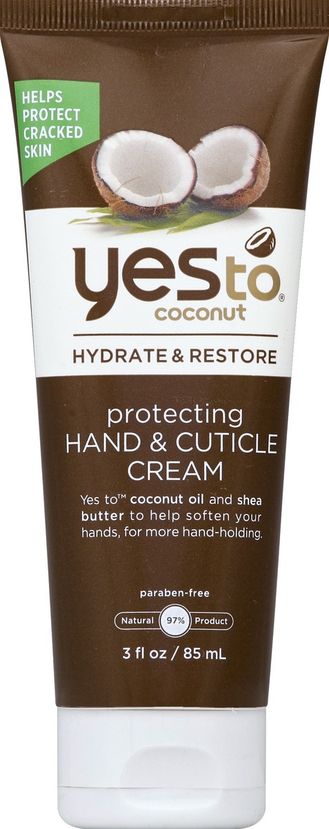 slide 1 of 2, Yes to Hand & Cuticle Cream 3 oz, 3 oz