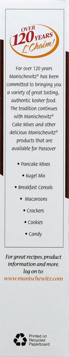 slide 4 of 4, Manischewitz Chocolate Cake Mix, 12 oz