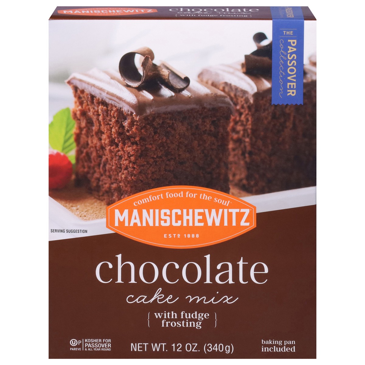 slide 1 of 4, Manischewitz Chocolate Cake Mix, 12 oz