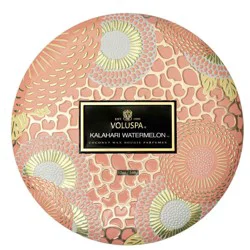 Voluspa Kalahari Watermelon 3-Wick Tin Candle