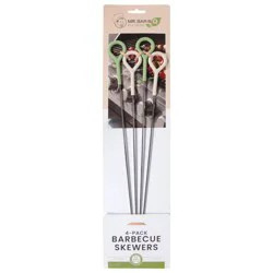 Mr. Bar-B-Q Barbecue Skewers - 4 ea