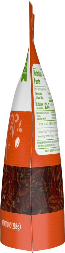 slide 2 of 6, Simple Truth Organic Pecan Halves, 10 oz