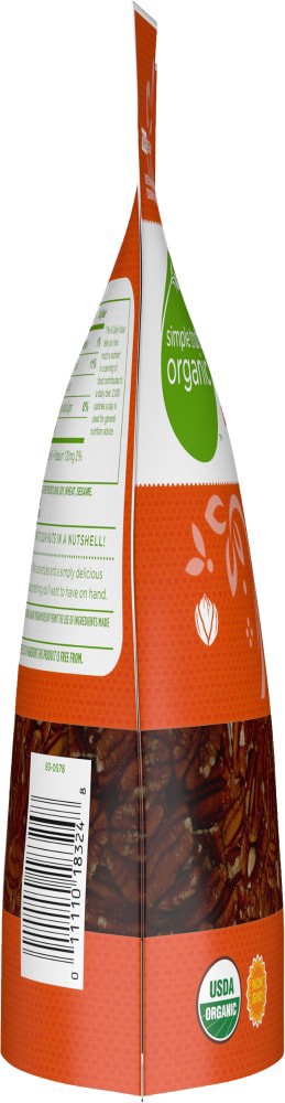 slide 5 of 6, Simple Truth Organic Pecan Halves, 10 oz