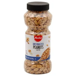 Bashas' Dry Roasted Salted Peanuts 16 oz