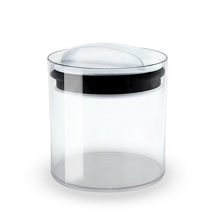 slide 2 of 2, Prepara Evak Fresh Saver Metropolitan Storage Canister - White/Black, 1.8 qt