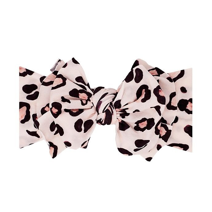 slide 1 of 2, Baby Bling Printed FAB-BOW-LOUS Headband - Wildcat, 1 ct