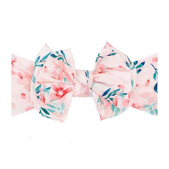 slide 1 of 2, Baby Bling Printed FAB-BOW-LOUS Bow Headband, 1 ct
