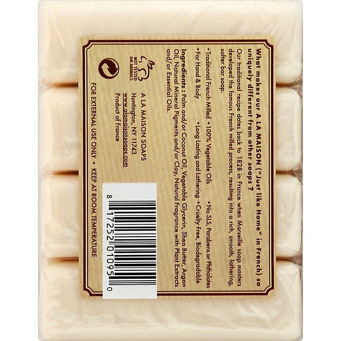 slide 2 of 2, Alamai Bar Soap Coconut, 4 ct; 14 oz