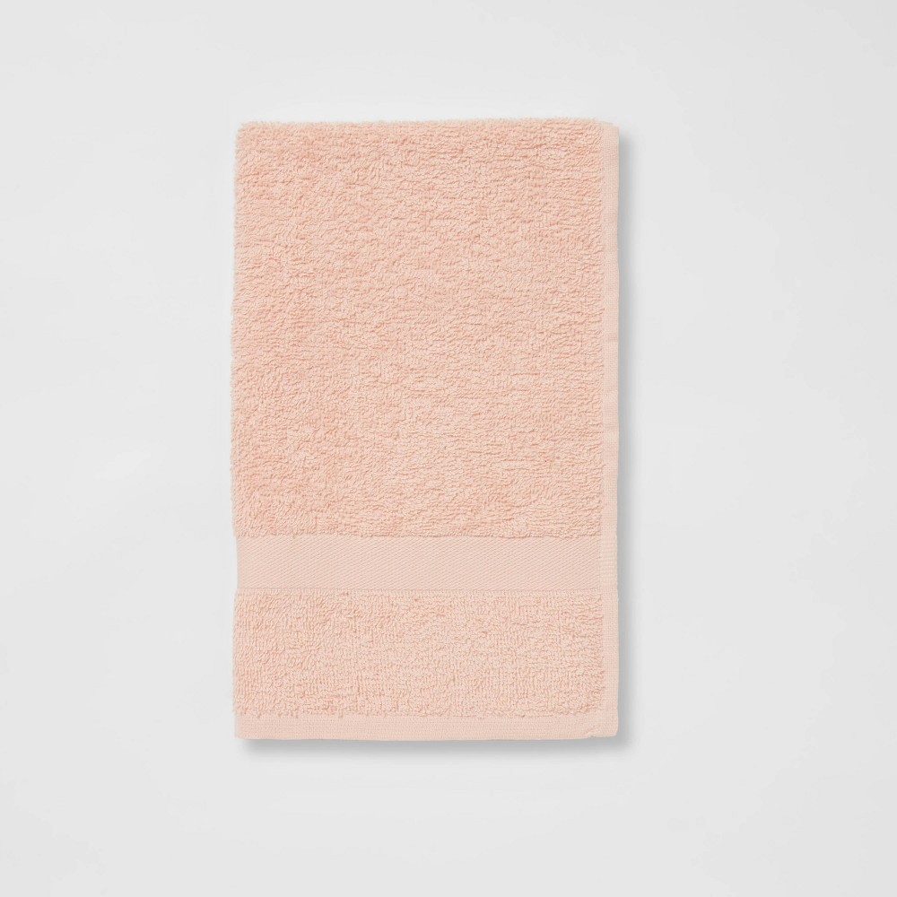 slide 3 of 4, 2pk Hand Towel Set Light Peach - Room Essentials, 2 ct
