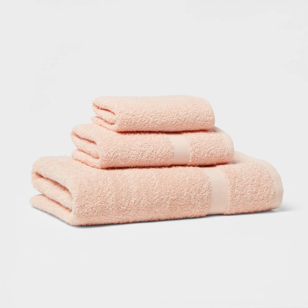 slide 5 of 7, Bath Towel Light Peach - Room Essentials, 1 ct