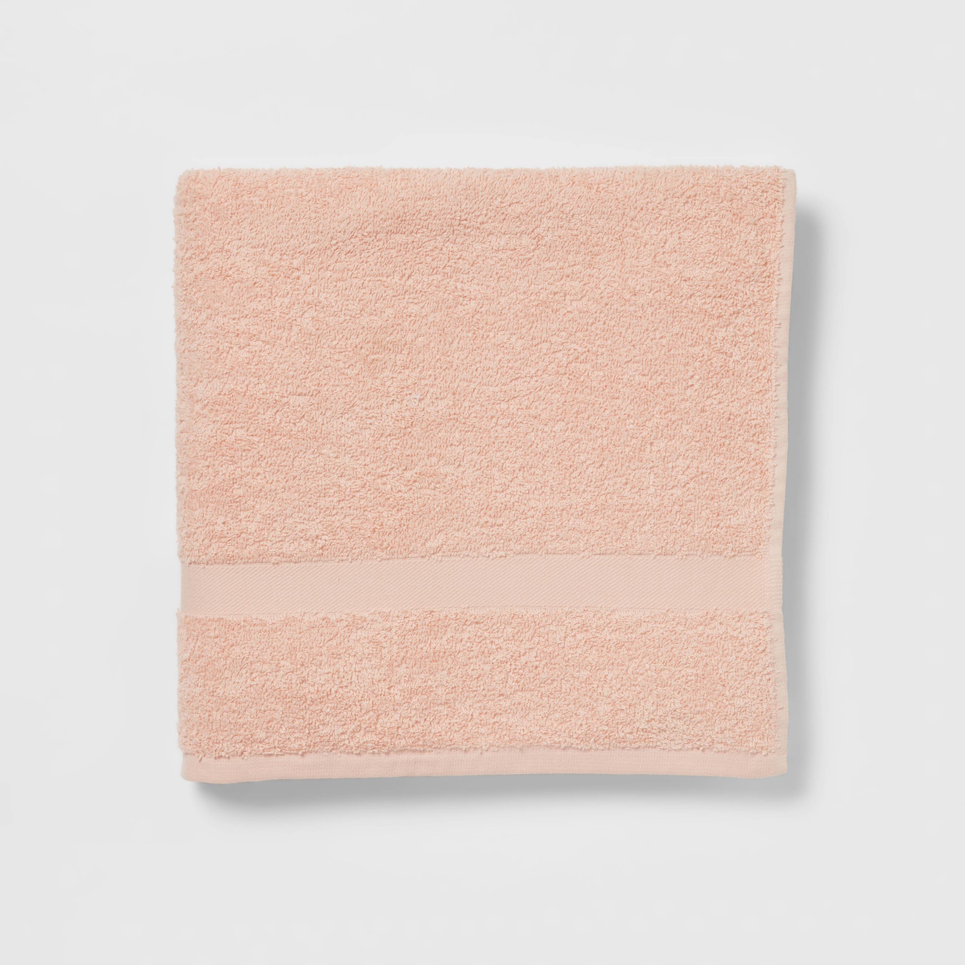 slide 1 of 7, Bath Towel Light Peach - Room Essentials, 1 ct