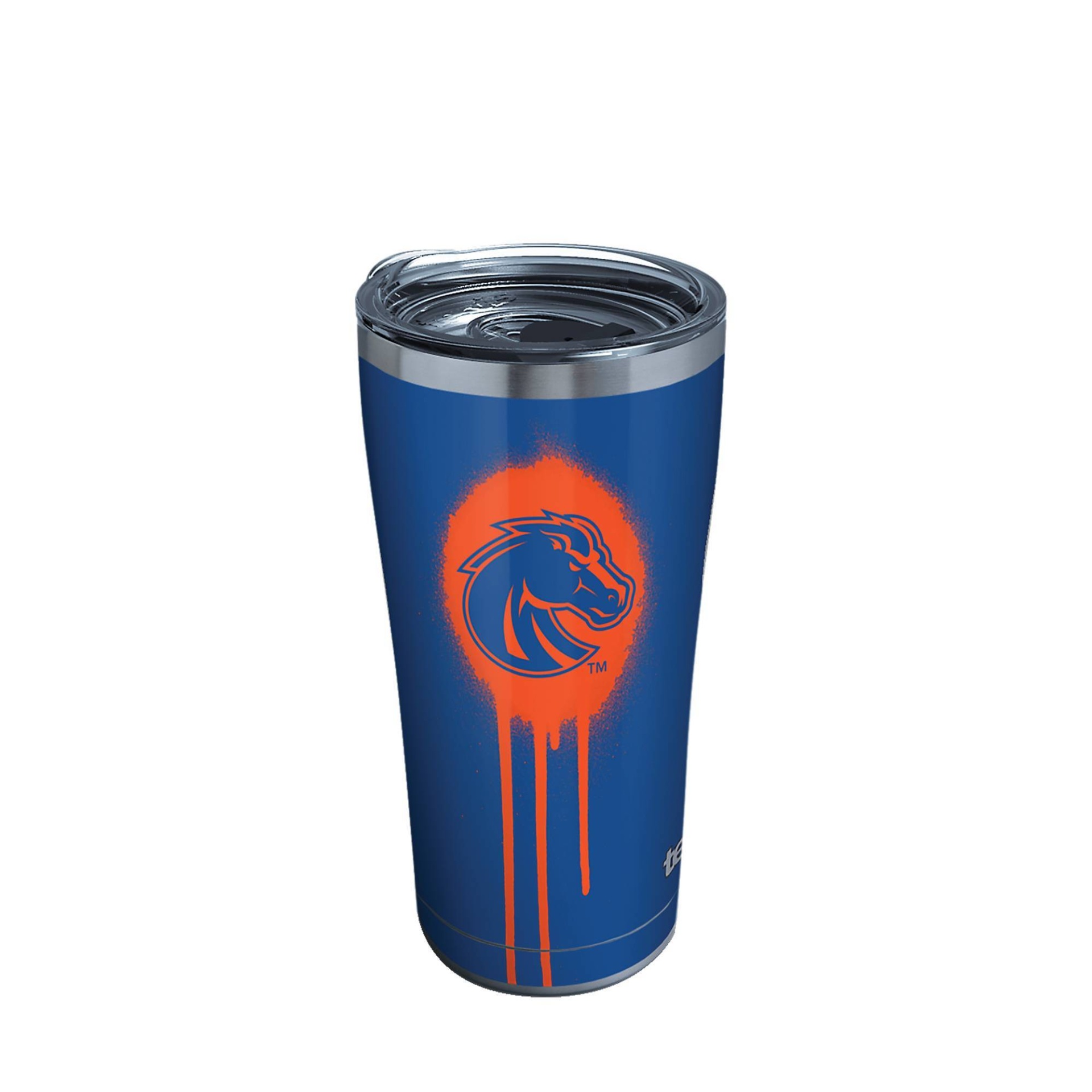 slide 1 of 3, NCAA Boise State Broncos Graffiti Stainless Steel Tumbler, 20 oz