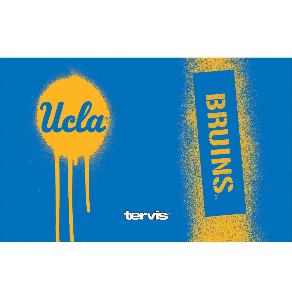 slide 2 of 3, NCAA UCLA Bruins Graffiti Stainless Steel Tumbler, 20 oz