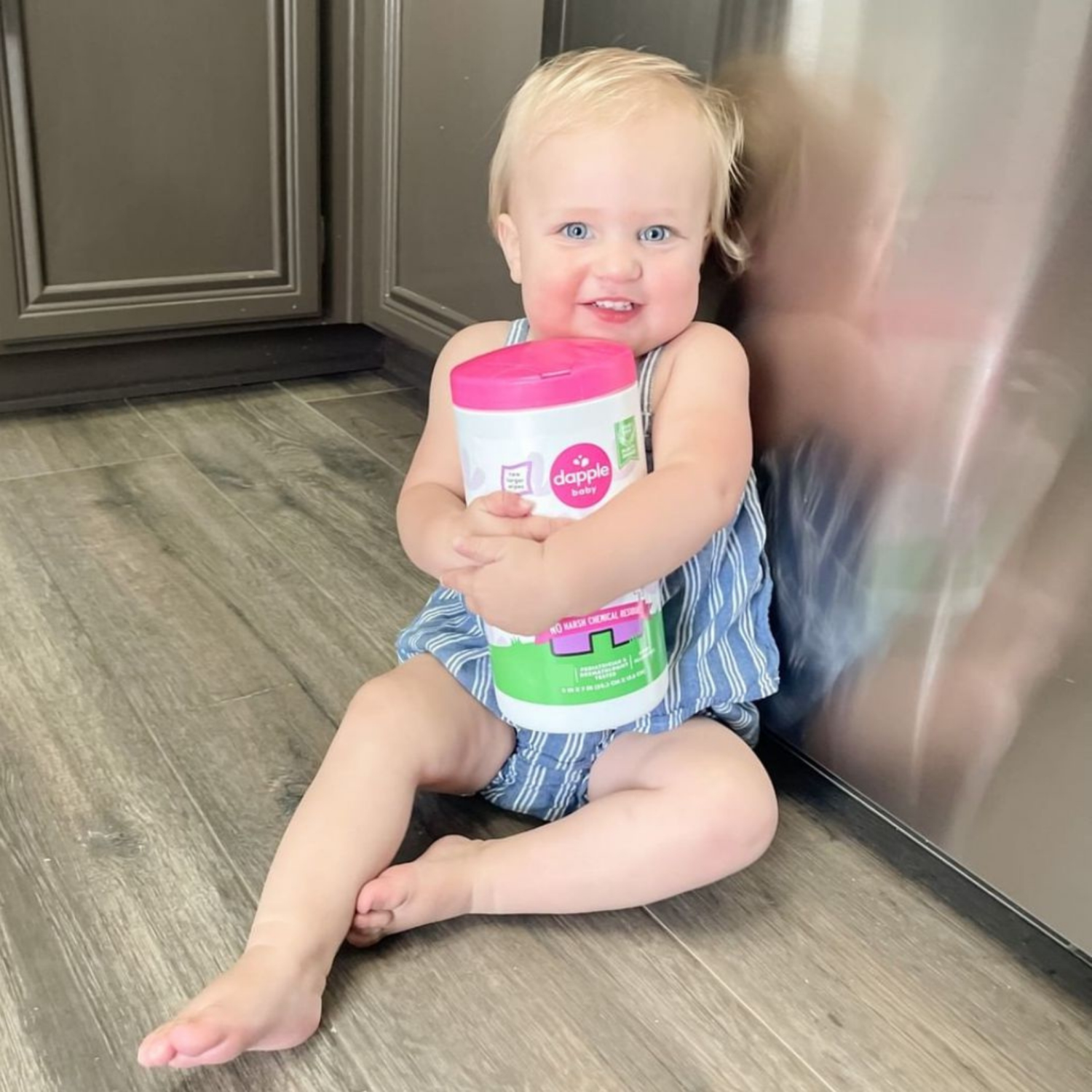 slide 3 of 5, Dapple Baby All Purpose Lavender Wipes 75 ea, 75 ct