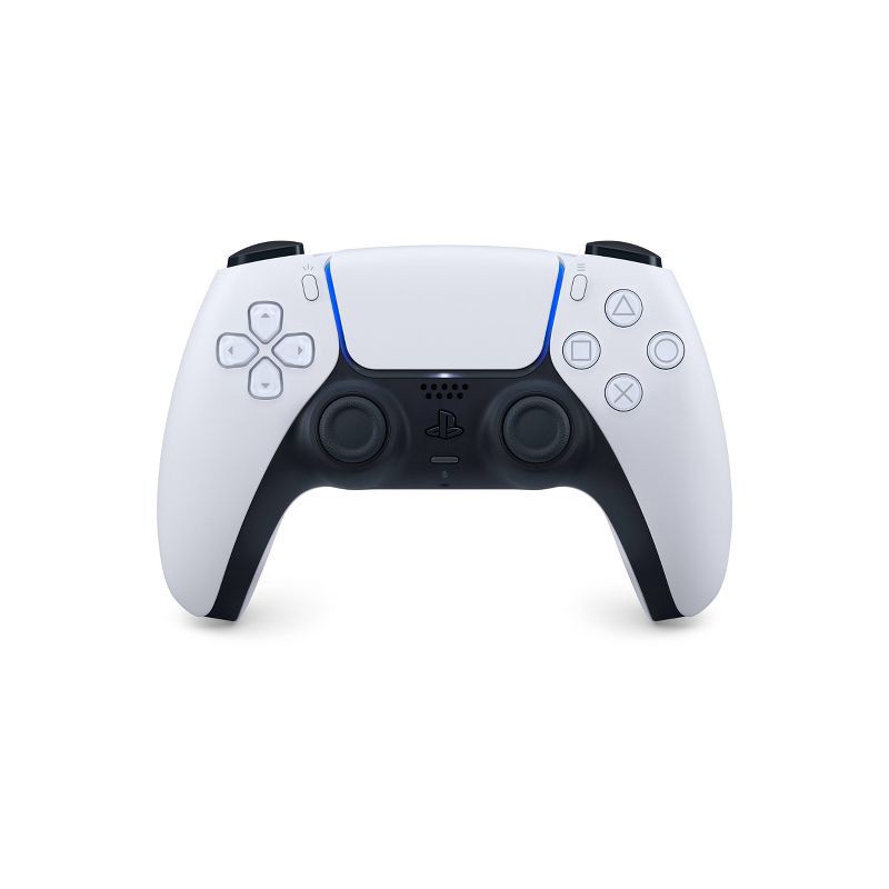 slide 1 of 6, DualSense Wireless Controller for PlayStation 5 - White/Black, 1 ct