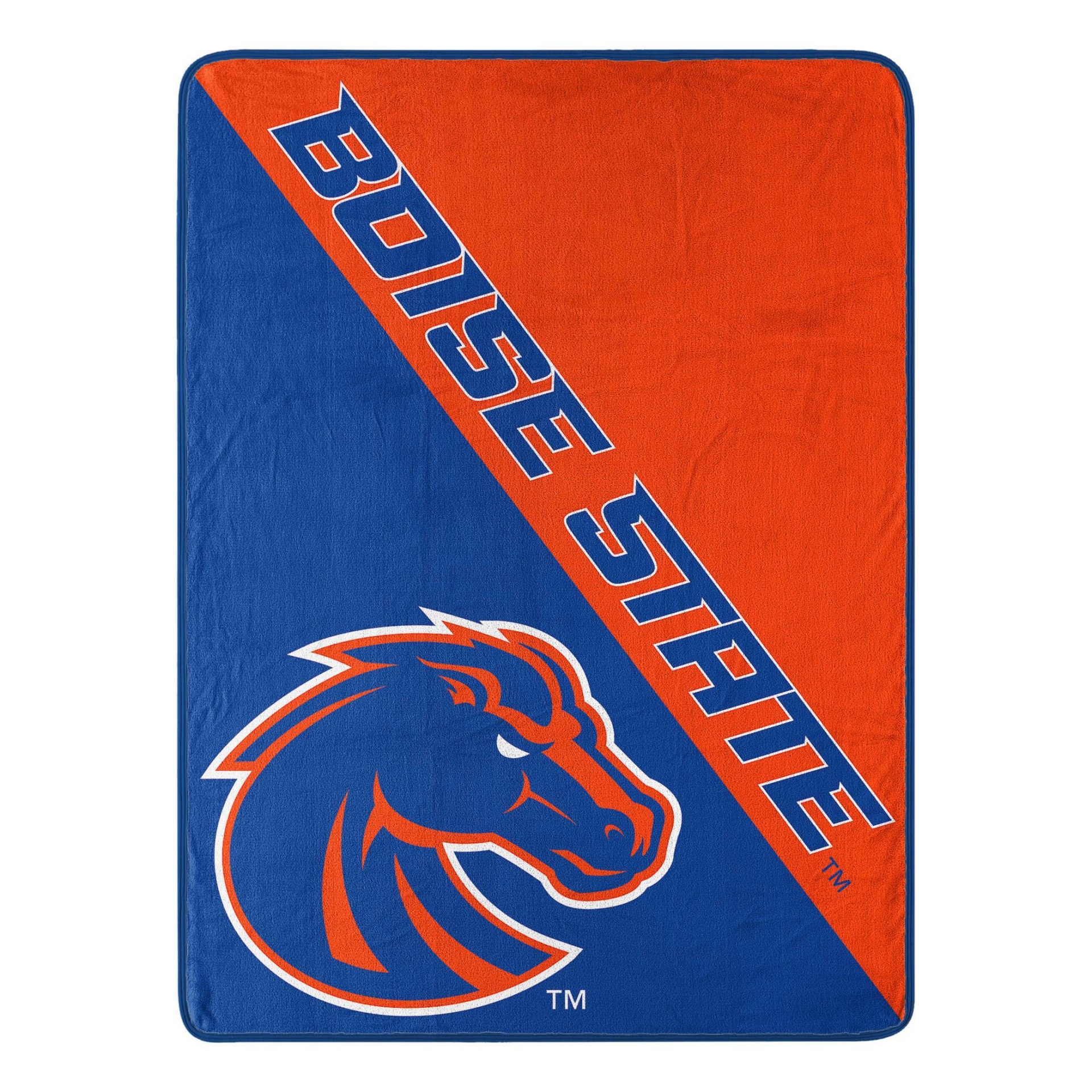 slide 1 of 3, NCAA Boise State Broncos 46"x60" Micro Throw Blanket, 1 ct