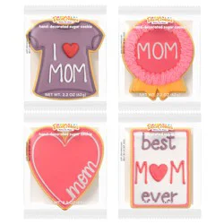 Deco Cookies Mother's Day Hand-Decorated Cookie (Sold Individually)