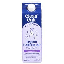 Cleancult Eco Liquid Wild Lavender Hand Soap Refill - 32 fl oz