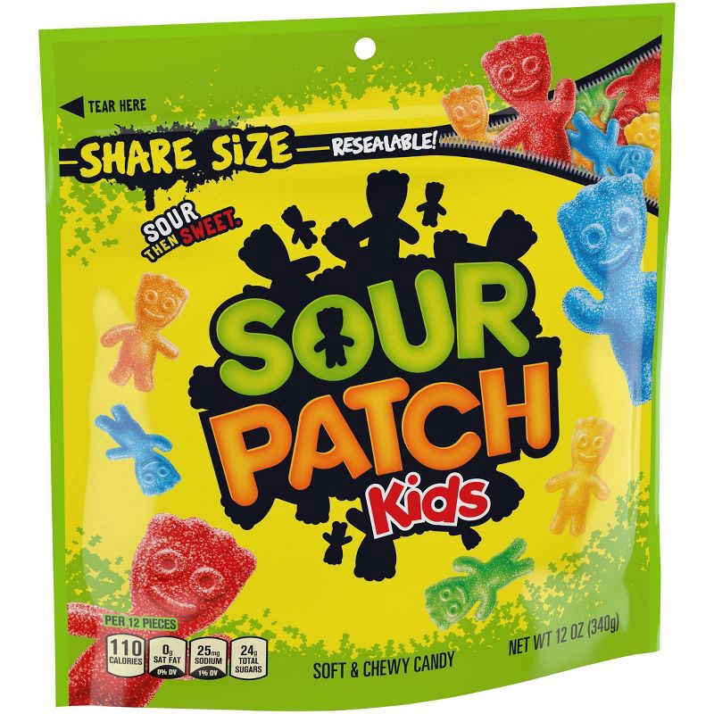 slide 7 of 16, Sour Patch Kids Soft & Chewy Candy - 12oz, 12 oz