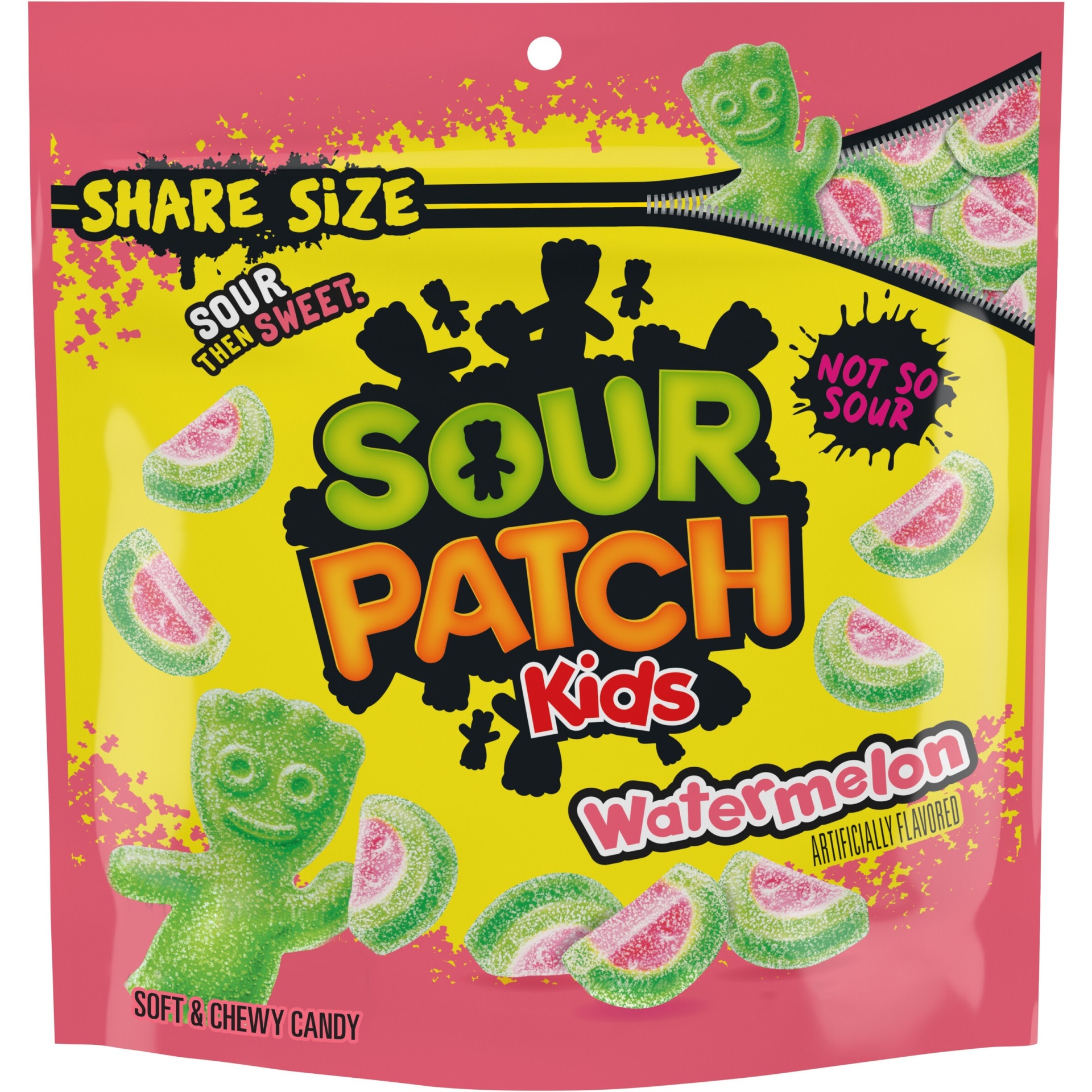 slide 1 of 13, Sour Patch Kids Watermelon Soft & Chewy Candy - 12oz, 12 oz