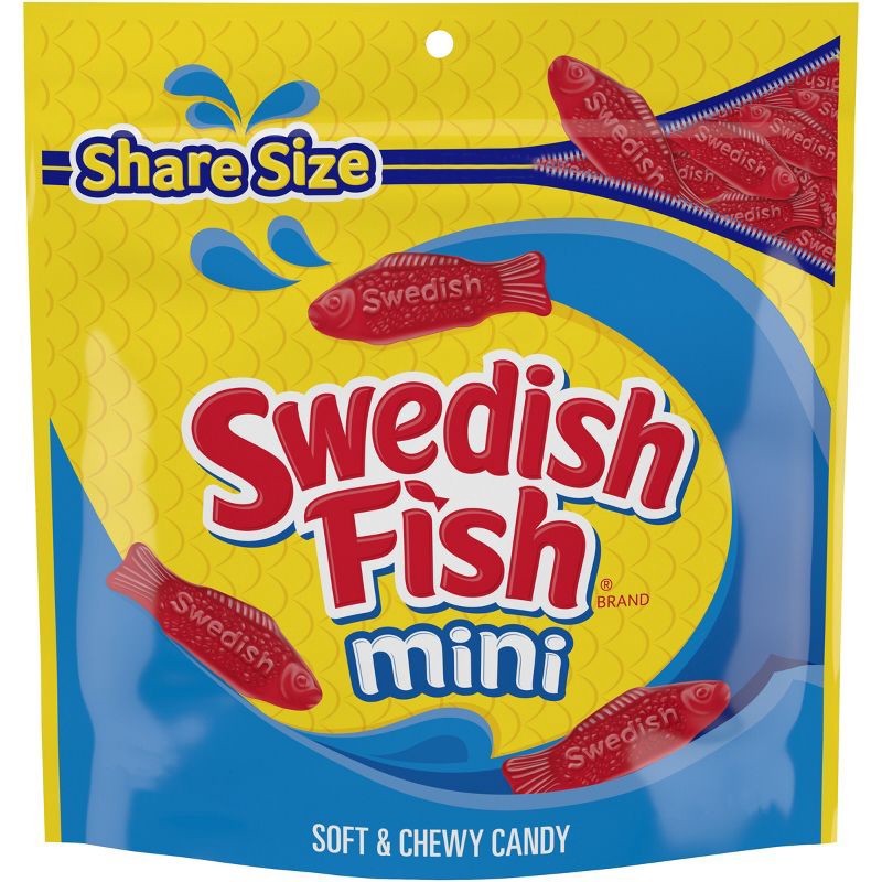 slide 1 of 15, Swedish Fish Mini Soft & Chewy Candy - 12oz, 12 oz