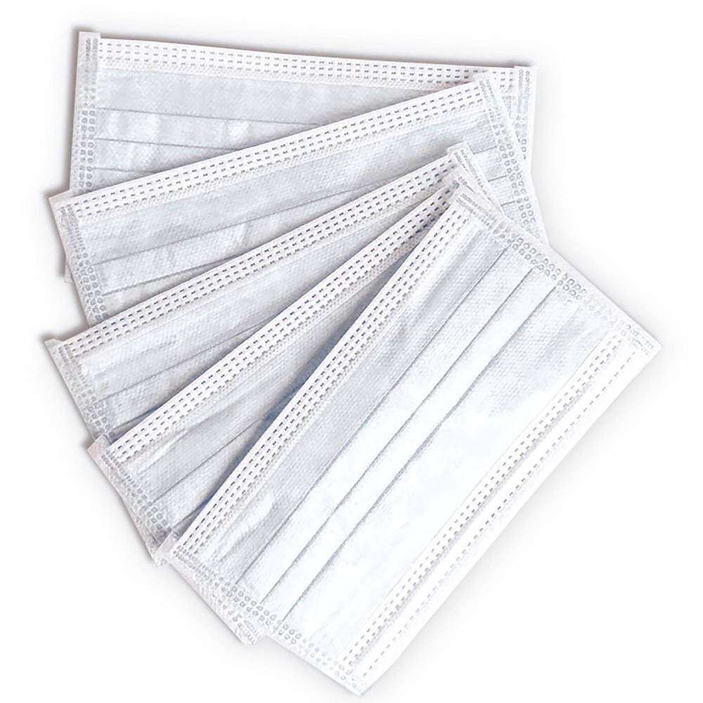 slide 4 of 5, ICU Health Non-Medical Disposable Face Mask - White - 20ct, 20 ct