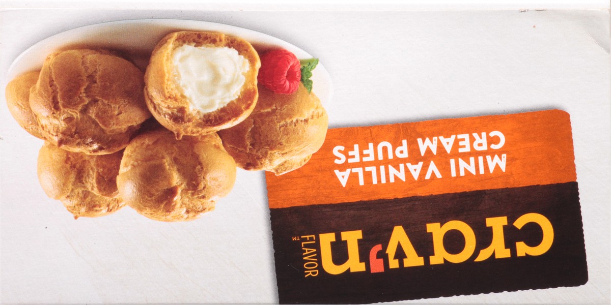 slide 2 of 19, Crav'n Flavor Mini Vanilla Cream Puffs 30 ea, 30 ct